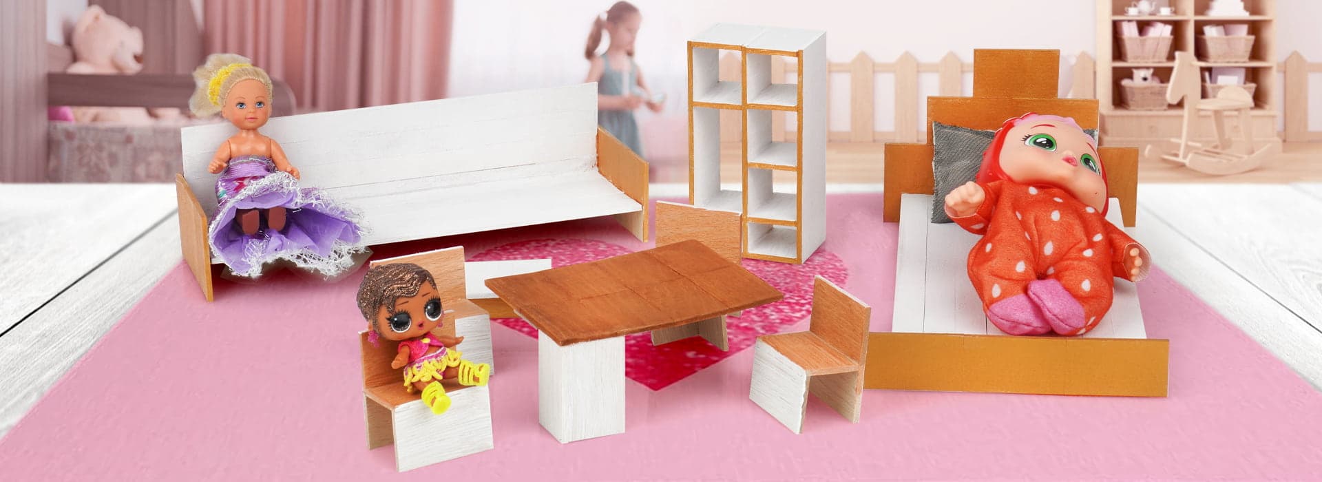 Möbel für Puppen - Anleitung zur Herstellung